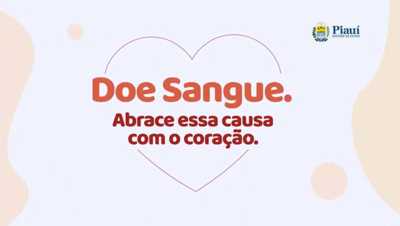 Governo do Piauí faz campanha de doação de sangue